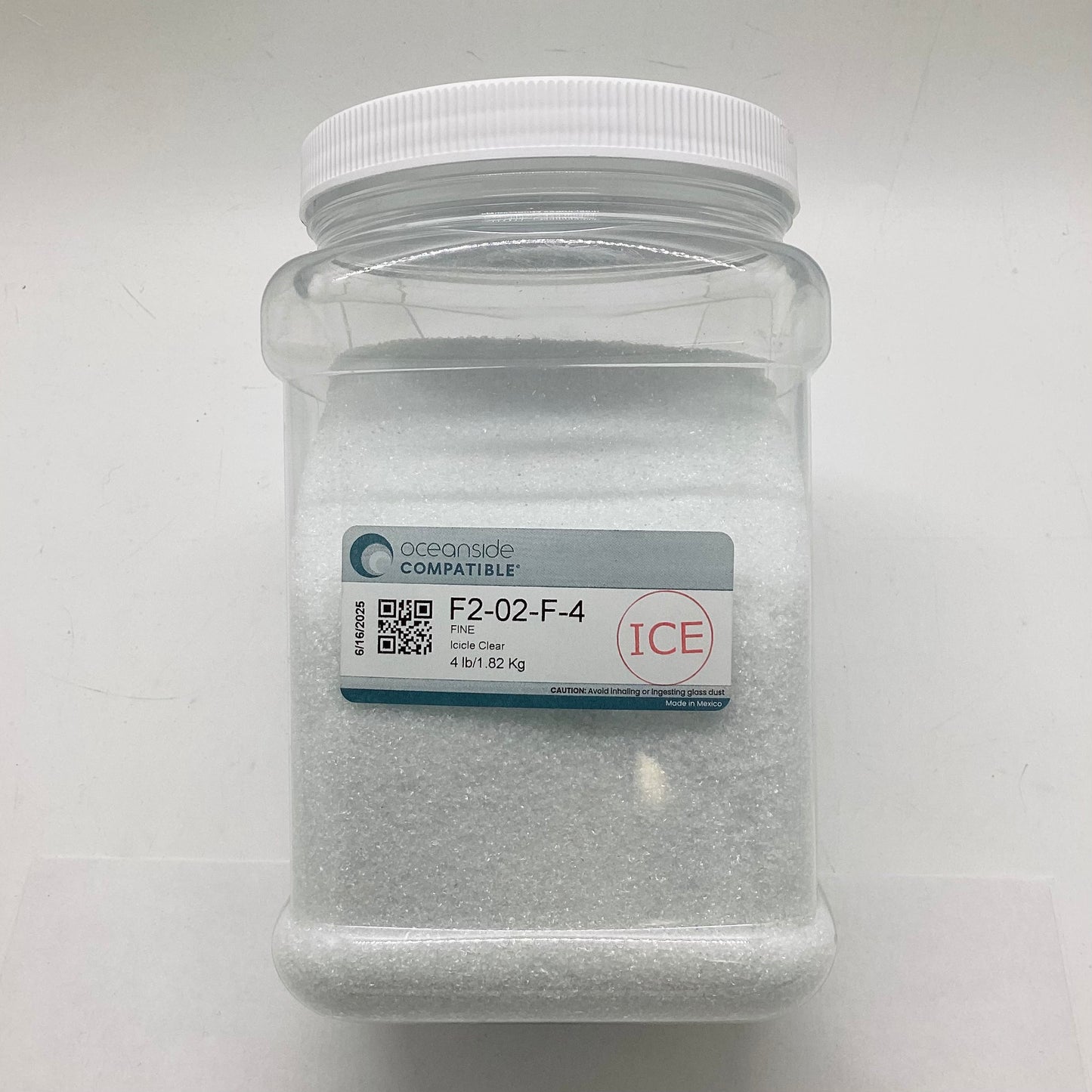 Frit, Icicle Clear, 02-96-4