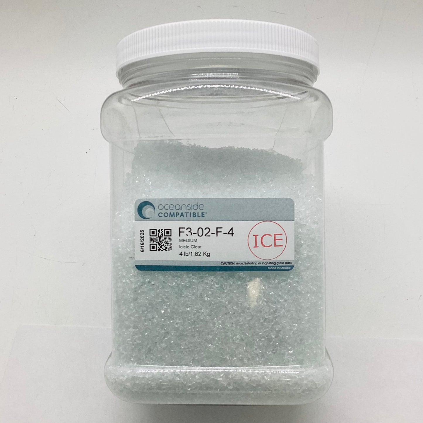 Frit, Icicle Clear, 02-96-4