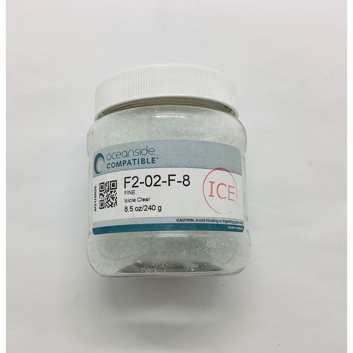 Frit, Icicle Clear, 02-96-8