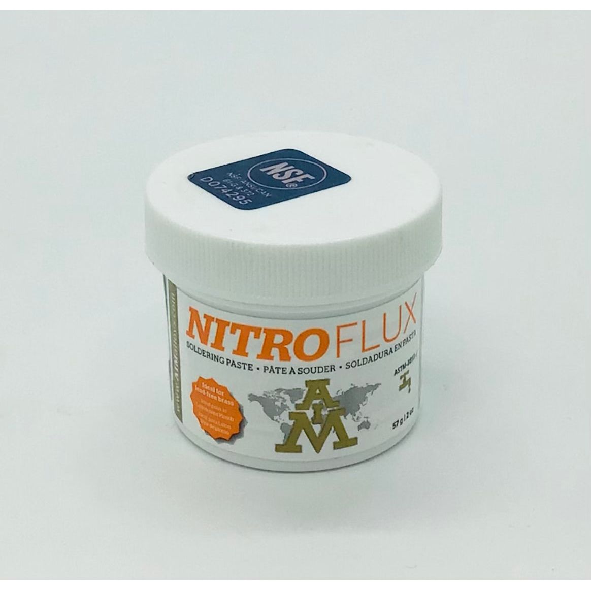 Aim NitroFlux Soldering Paste, 2 Oz, 57 g Stained Glass Stuff
