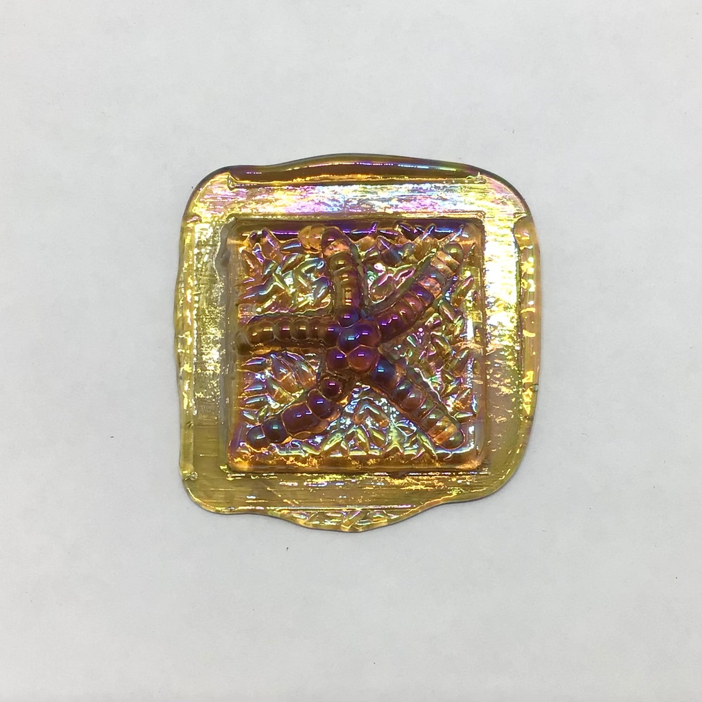Pressed Glass Jewels - Irid Starfish