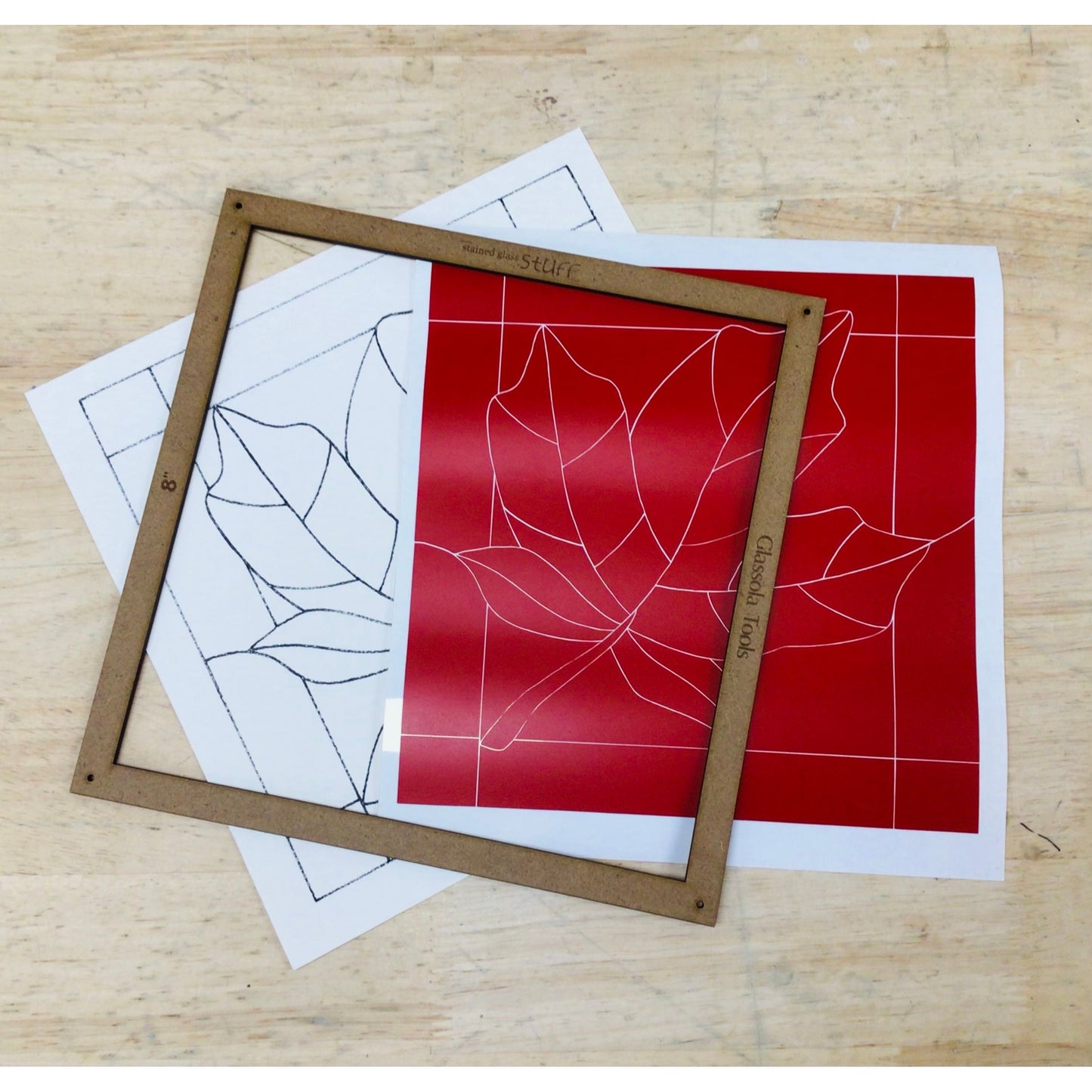 Maple Leaf Pattern & Frame Kit