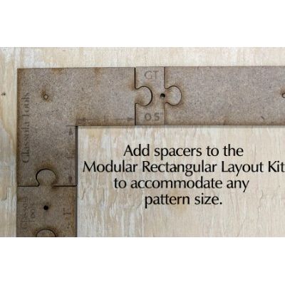 Glassola Layout Frames - Fractional Spacer Pack