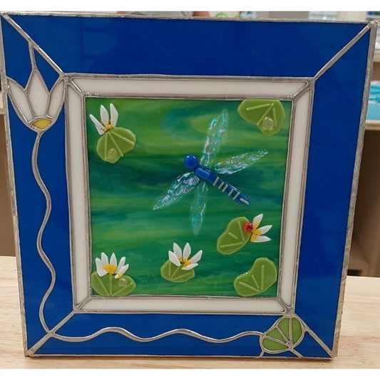 Stained Glass Meets Fused Glass - Tues Evenings, Aug 18, 25, and Sep 1, 2026 **stained glass experience needed