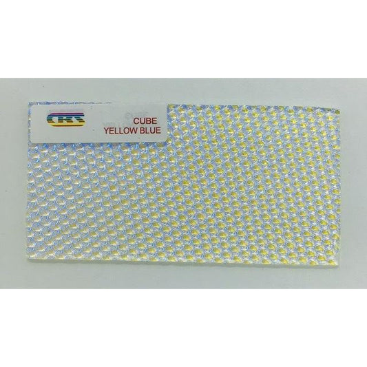 CBS 2” x 4” Dichro on Clear COE 96