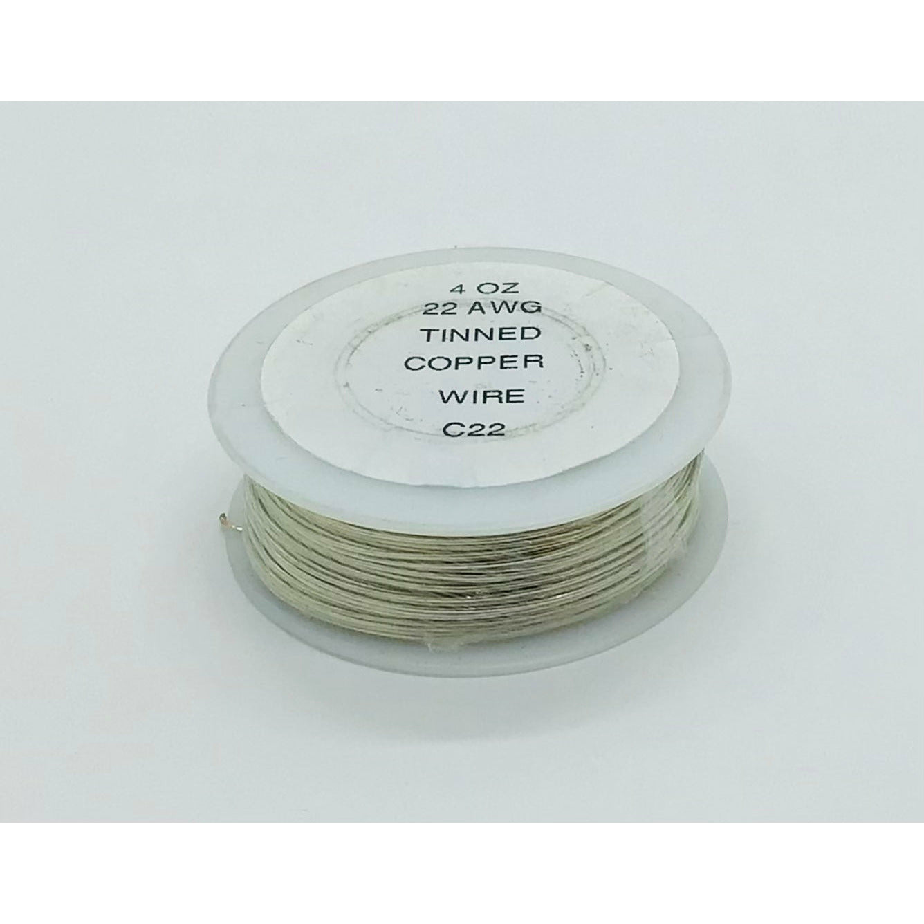 Tinned Copper Wire, 22 gauge, 4 oz