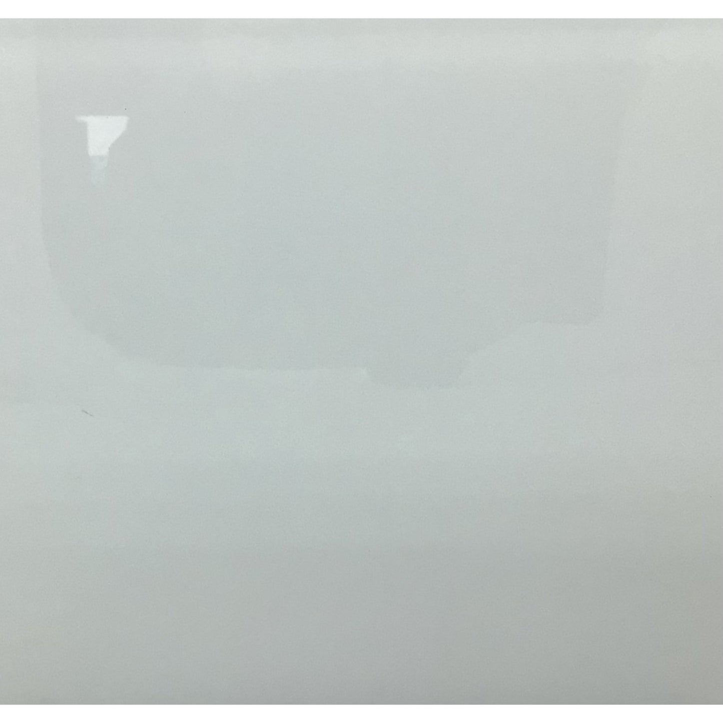 Commercial Flashed Glass, White on Clear