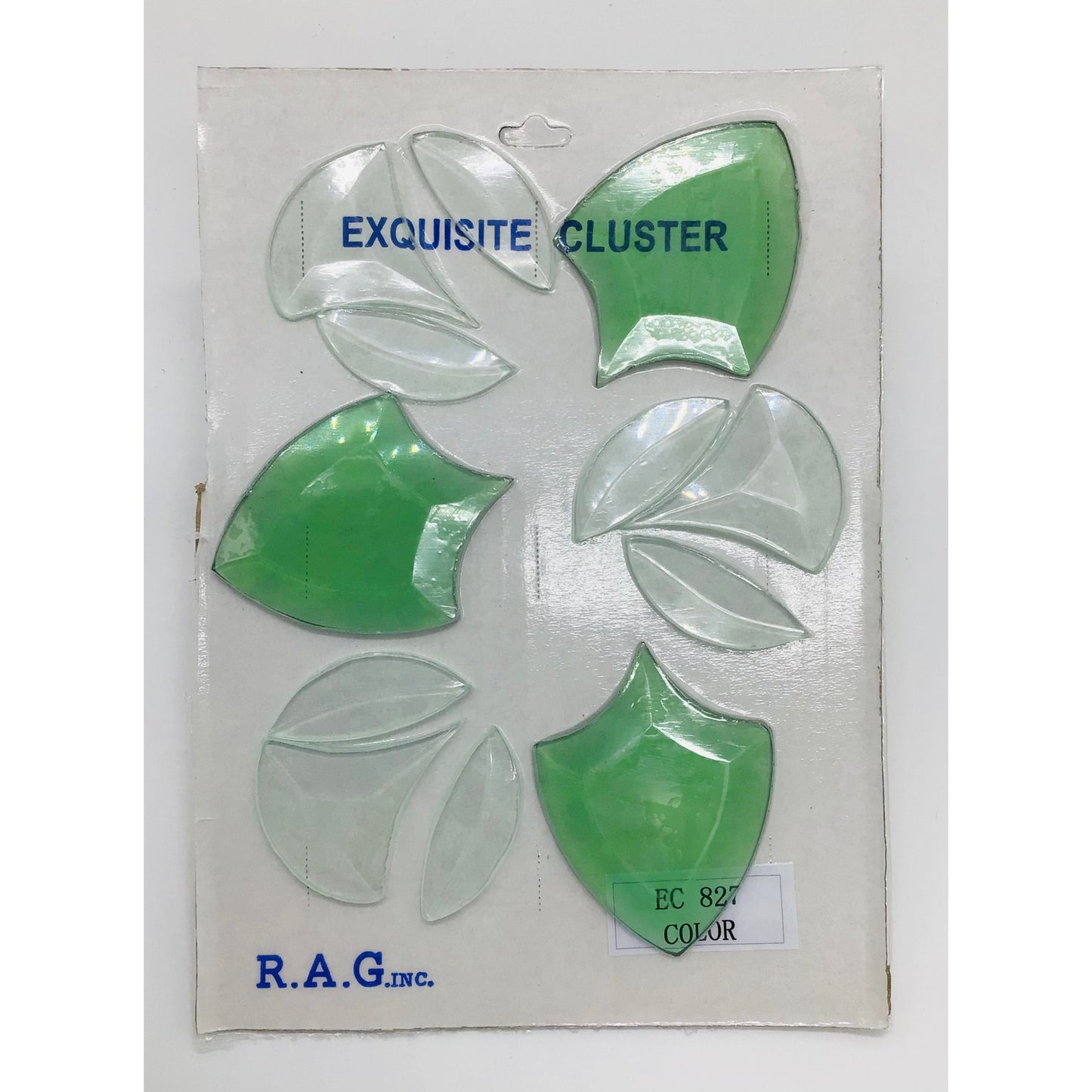 EC 827 Color Bevel Cluster - Celtic Tri-Circle