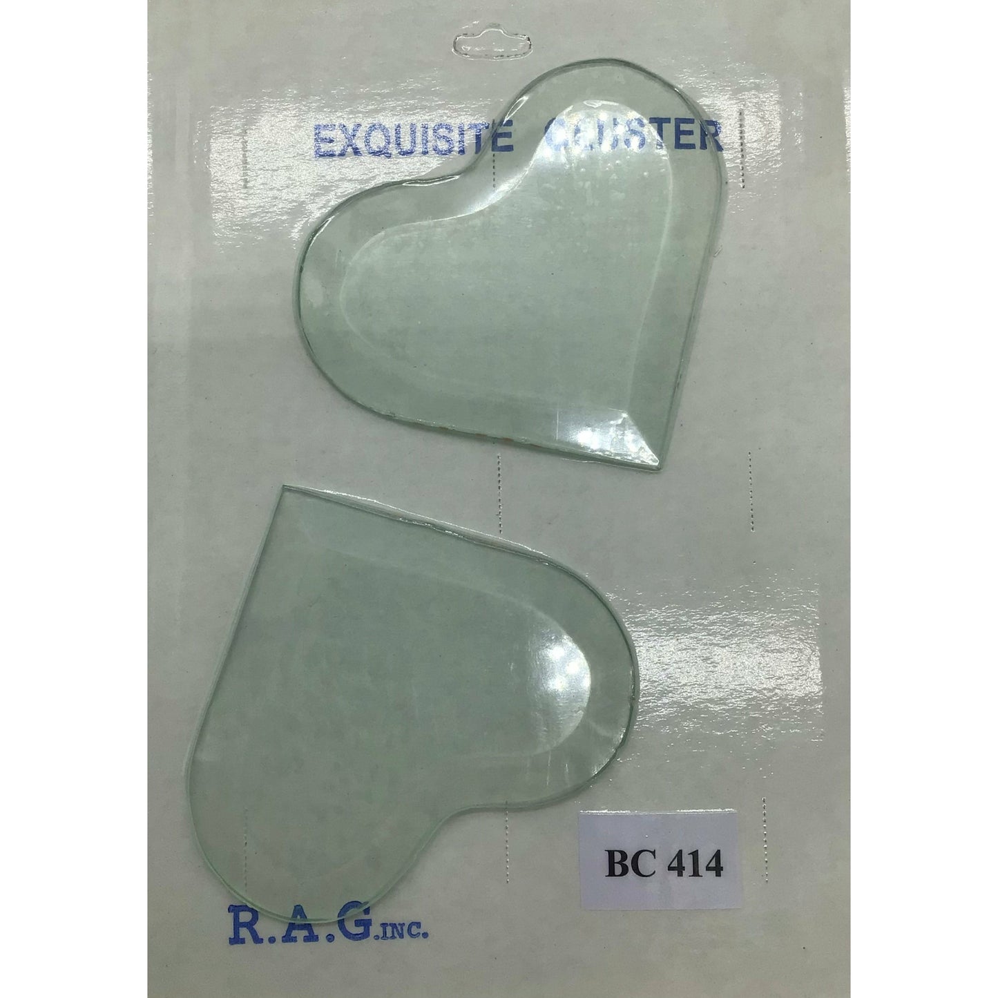 BC 414 Hearts Bevel Cluster
