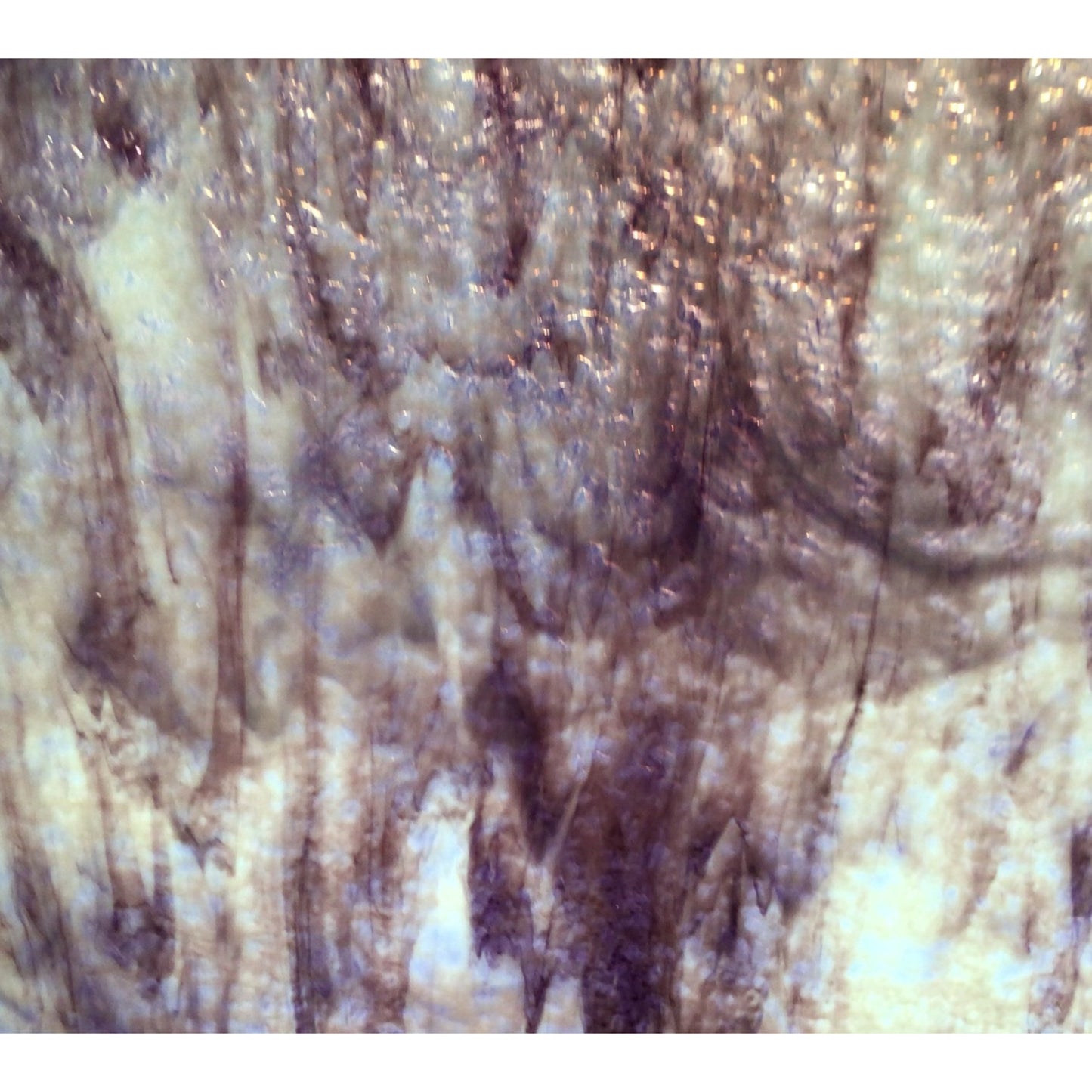 YO 1067G, White Opal with Gold Purple and Pink Streaks, Granite Texture