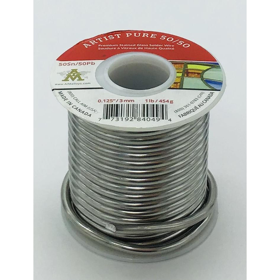 60/40 Solder for Stained Glass - $15.75 ea. / 1 lb. spools (50 Pack)