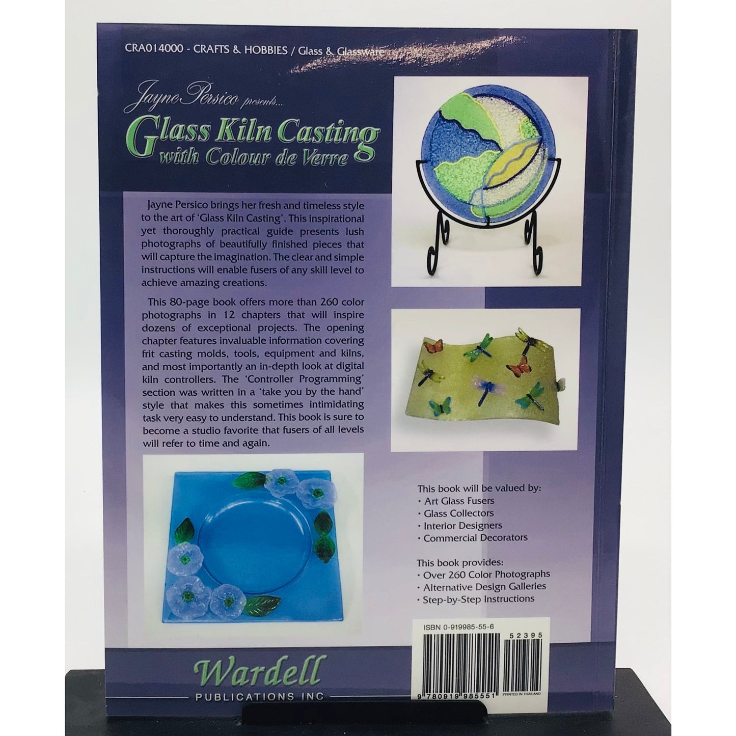 Glass Kiln Casting with Colour de Verre Book