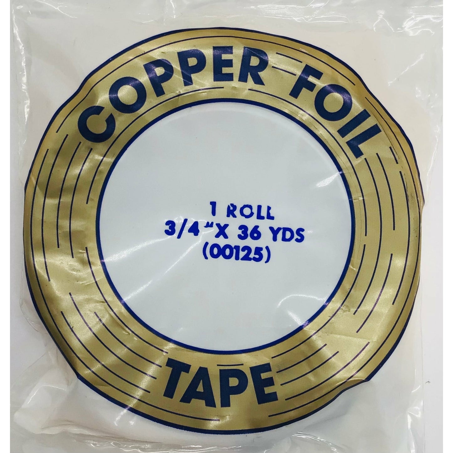 Edco 3/4” x 36 yards copper foil