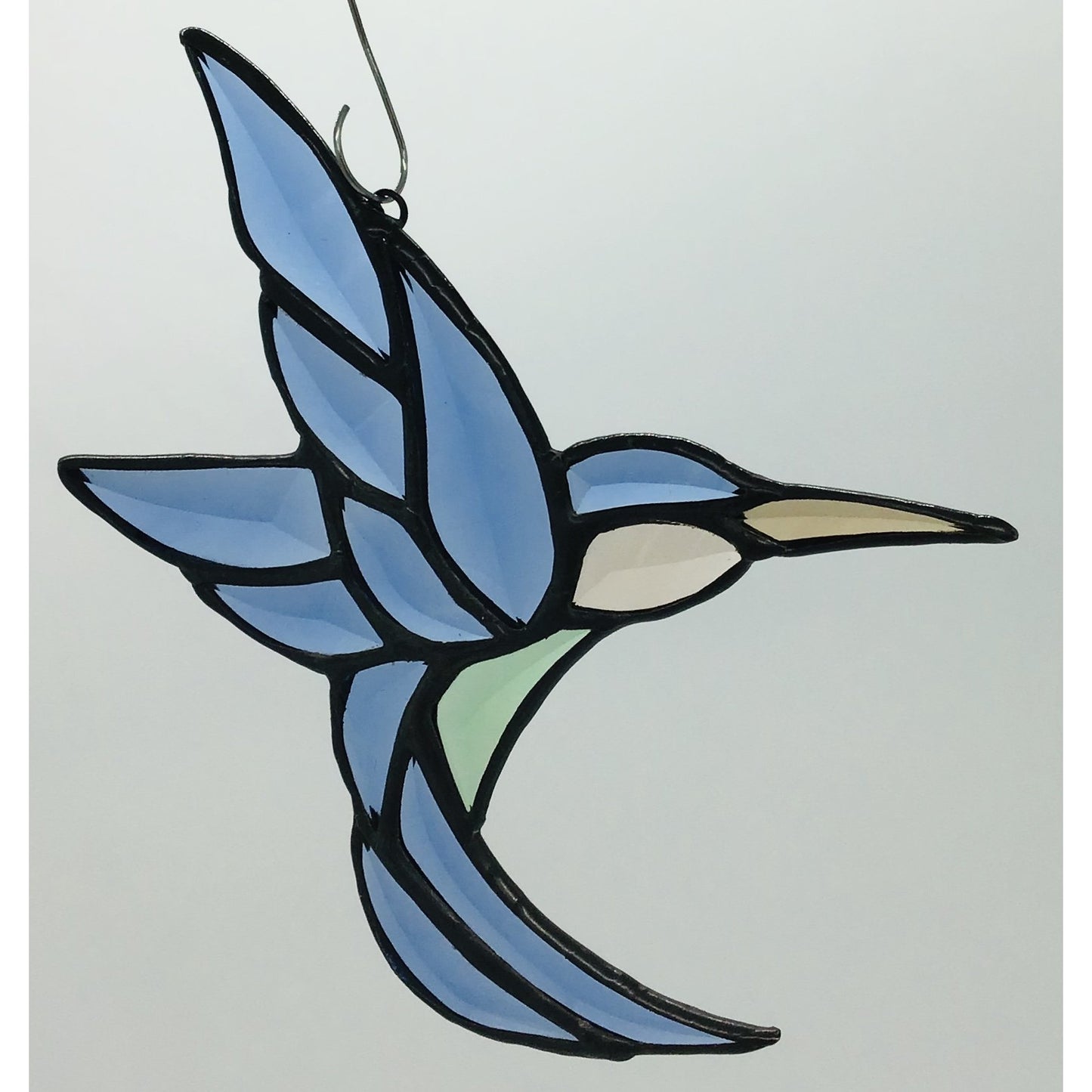 Beveled Hummingbird Suncatcher