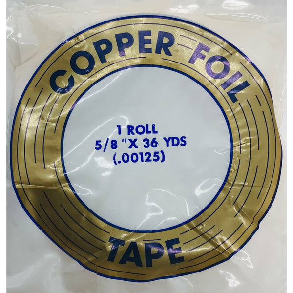 Edco 5/8” x 36 yards copper foil tape