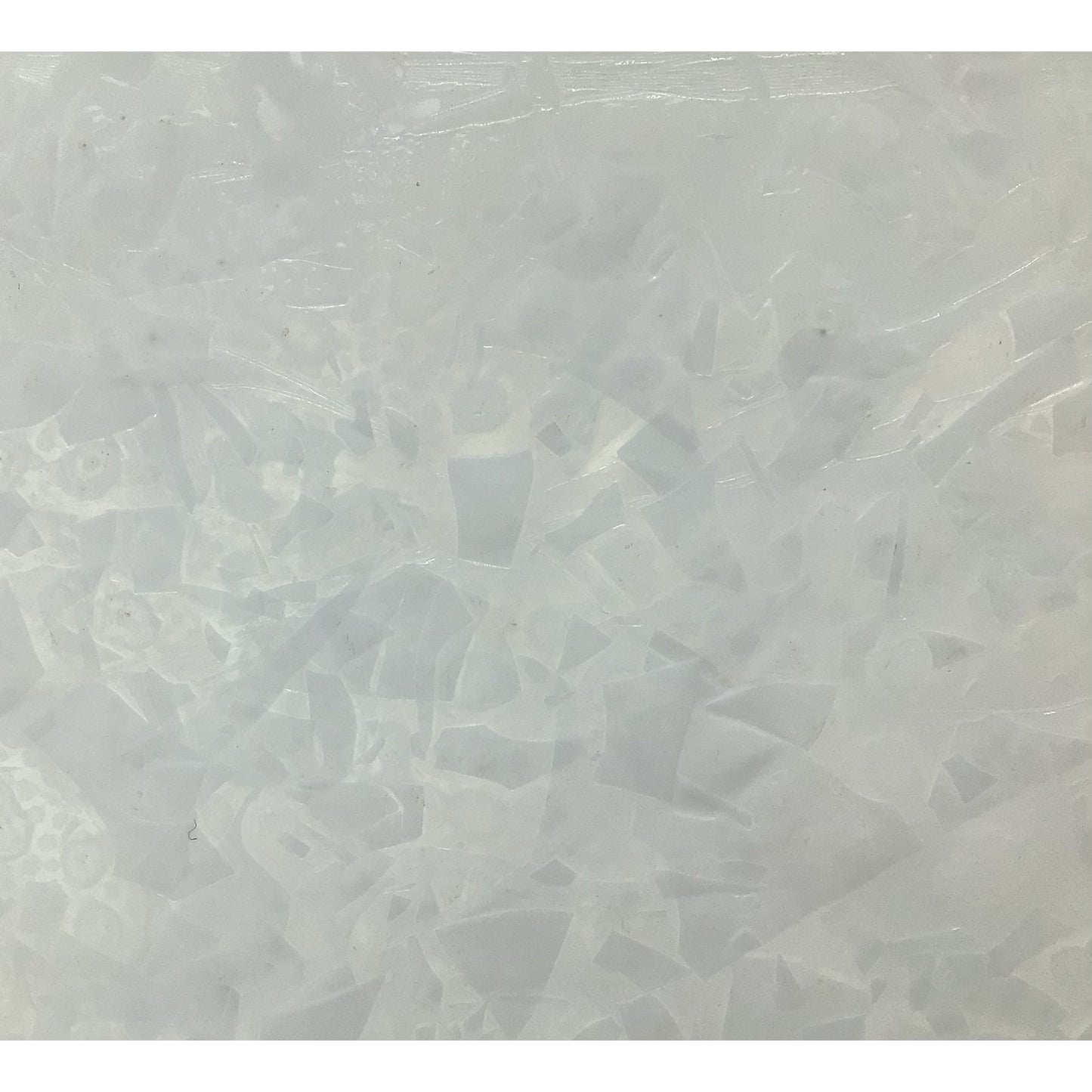 Uroboros 11-006, White & Clear with White Fractures