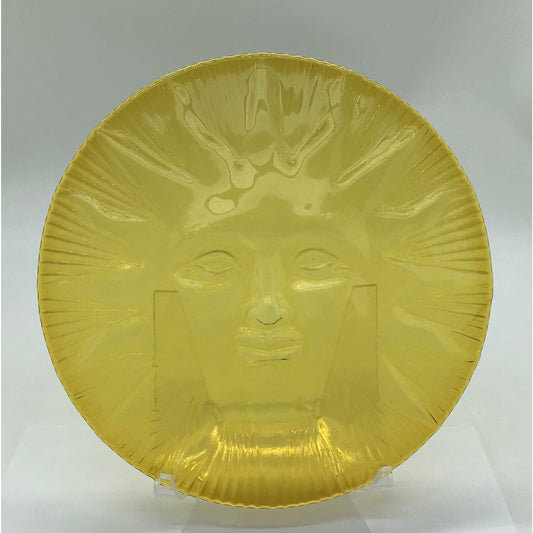 Fused Glass Textured Tiles - Round