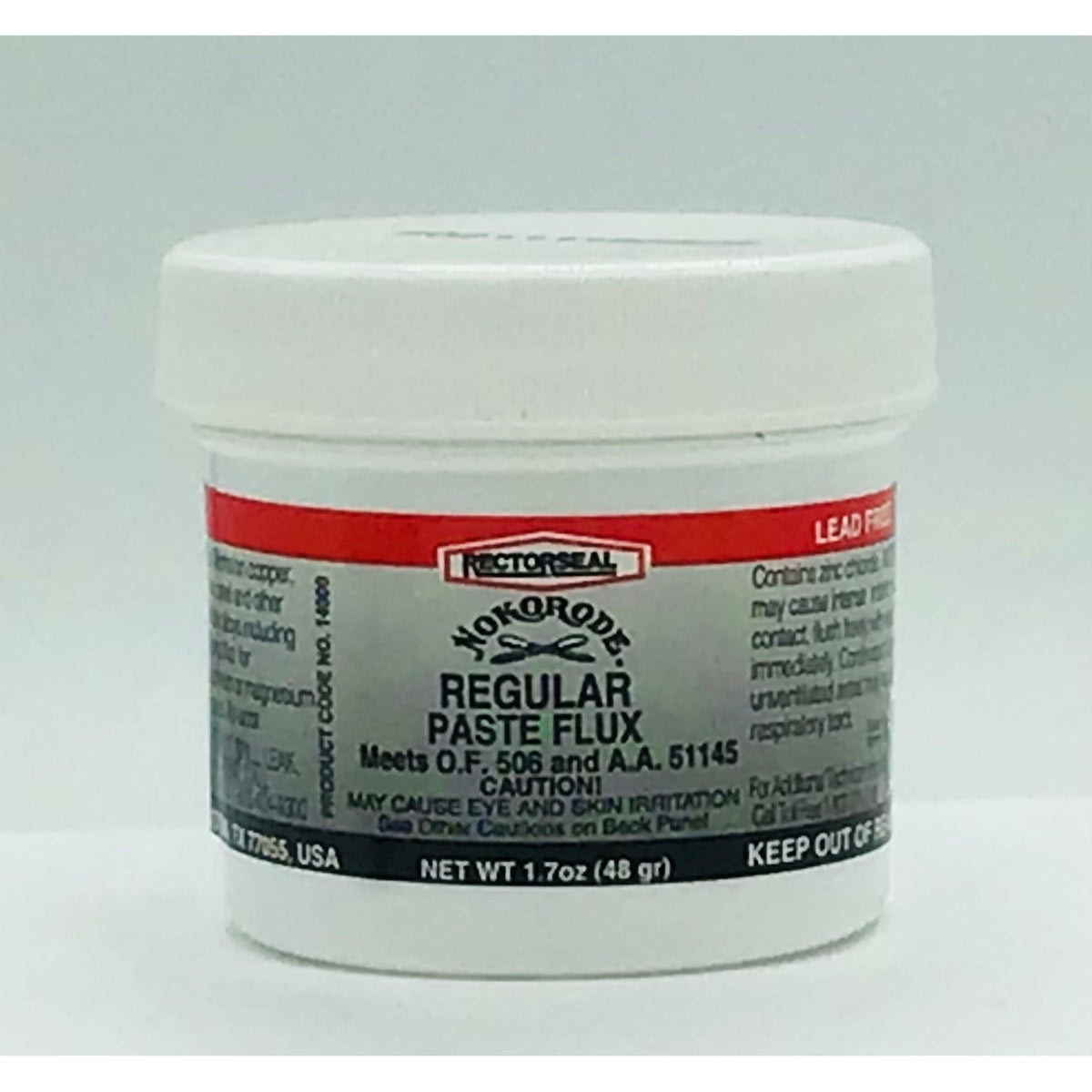 Rectorseal Nokorode Regular Paste Flux, 1.7 Oz, 48 g