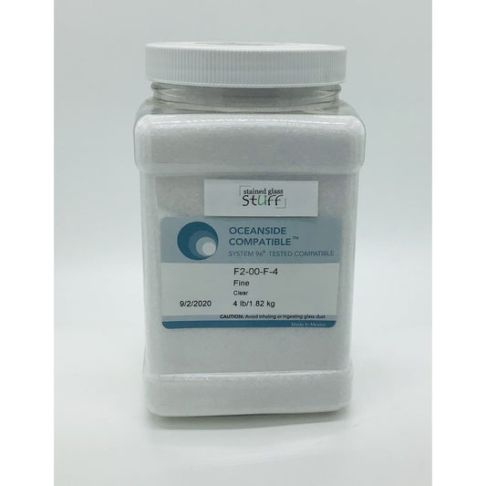 Frit, Clear, 00-96-4, 4 lb jar