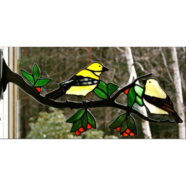 Goldfinch Window Branch and Pattern Kit
