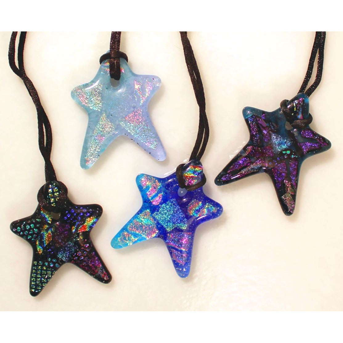 LF134 Creative Paradise Quad Star Holey Mold Stained Glass Stuff