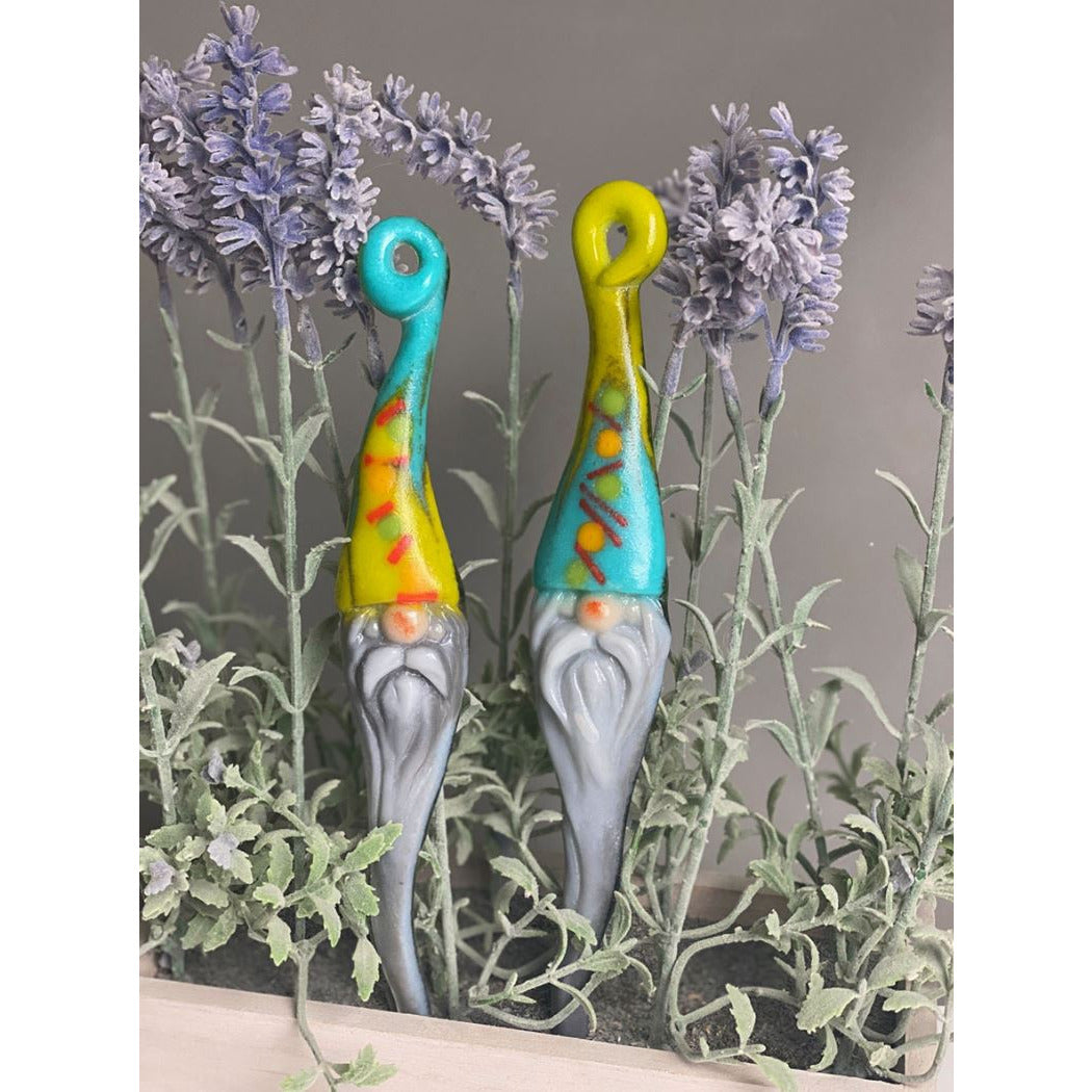 LF220 Creative Paradise Gnomes Ornament / Garden Stake Mold