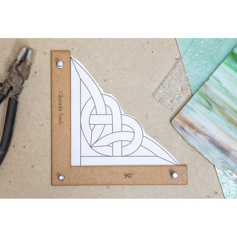 Glassola Layout Frames - Corner Layouts, 8" Sides