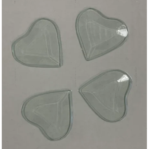 BC 412 Four Hearts Bevel Cluster