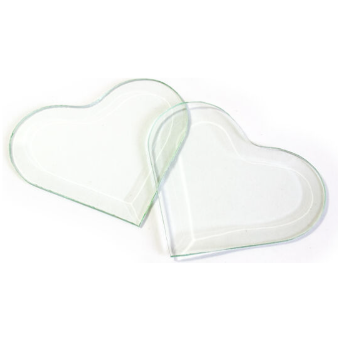 BC 415 Two Hearts Bevel Cluster