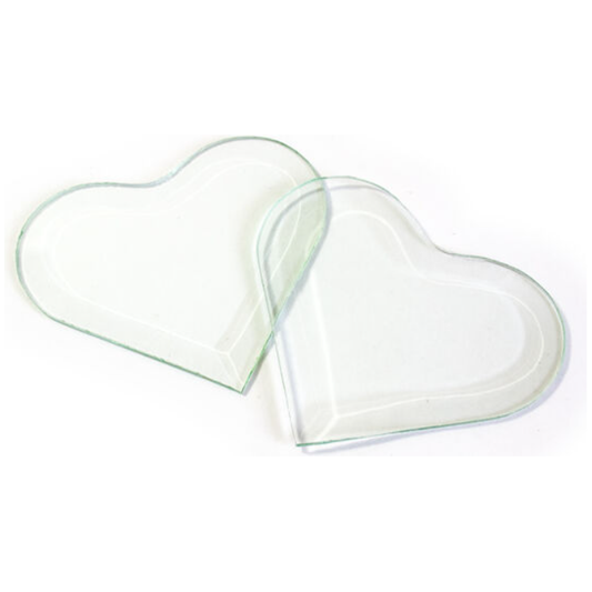 BC 415 Two Hearts Bevel Cluster