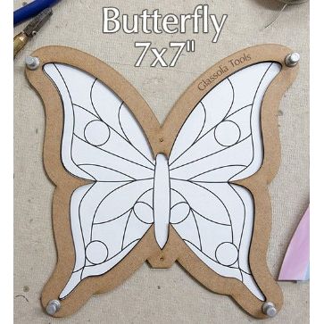 Glassola Layout Frames - Butterflies