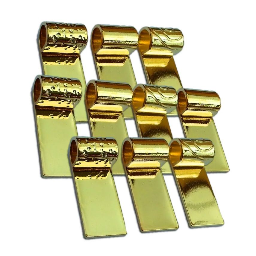 Bails, Tube Top, Gold Plated