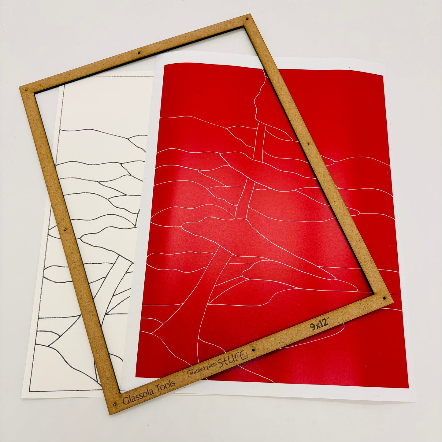Windswept Tree Pattern & Frame Kit