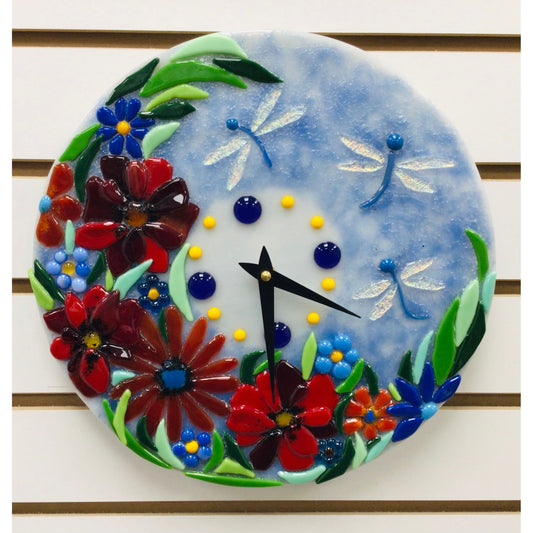 Fused Garden Clock - May 20 & 27, 2026