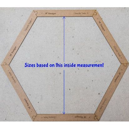 Glassola Layout Frames - Large Hexagons