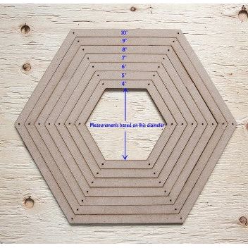 Glassola Layout Frames - Hexagons