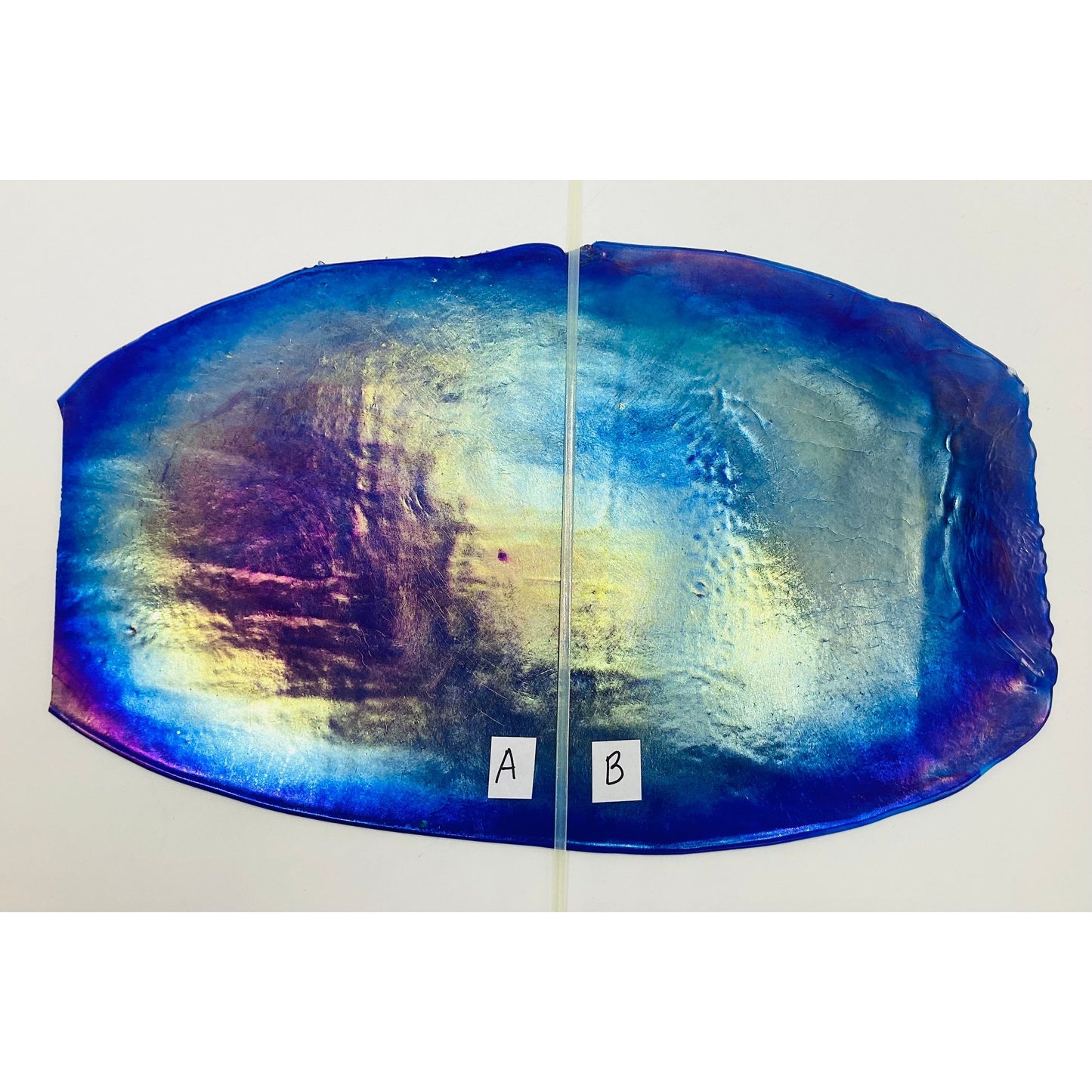 Lusters LUS-091906 Swirling Blue Translucent