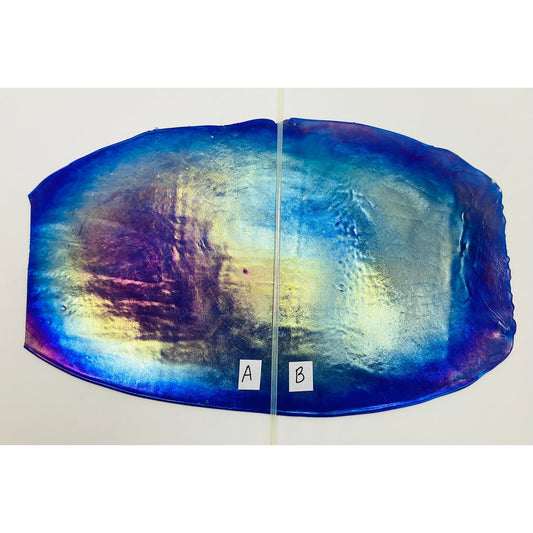 Lusters LUS-091906 Swirling Blue Translucent