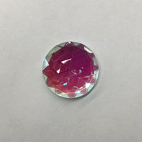 Colour Faceted Jewels-- Round, Oval and Teardrop