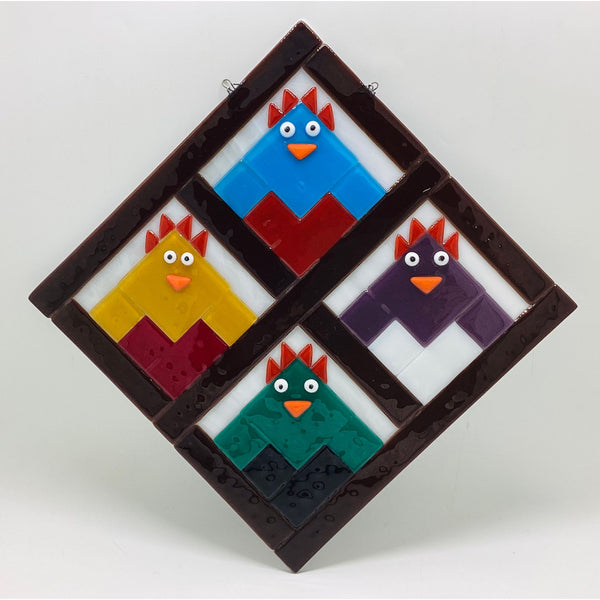 Chickens! Fused Barn Quilt - Wed, Nov 5, 2025