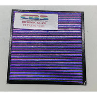 CBS 4” x 4” Dichro on Clear