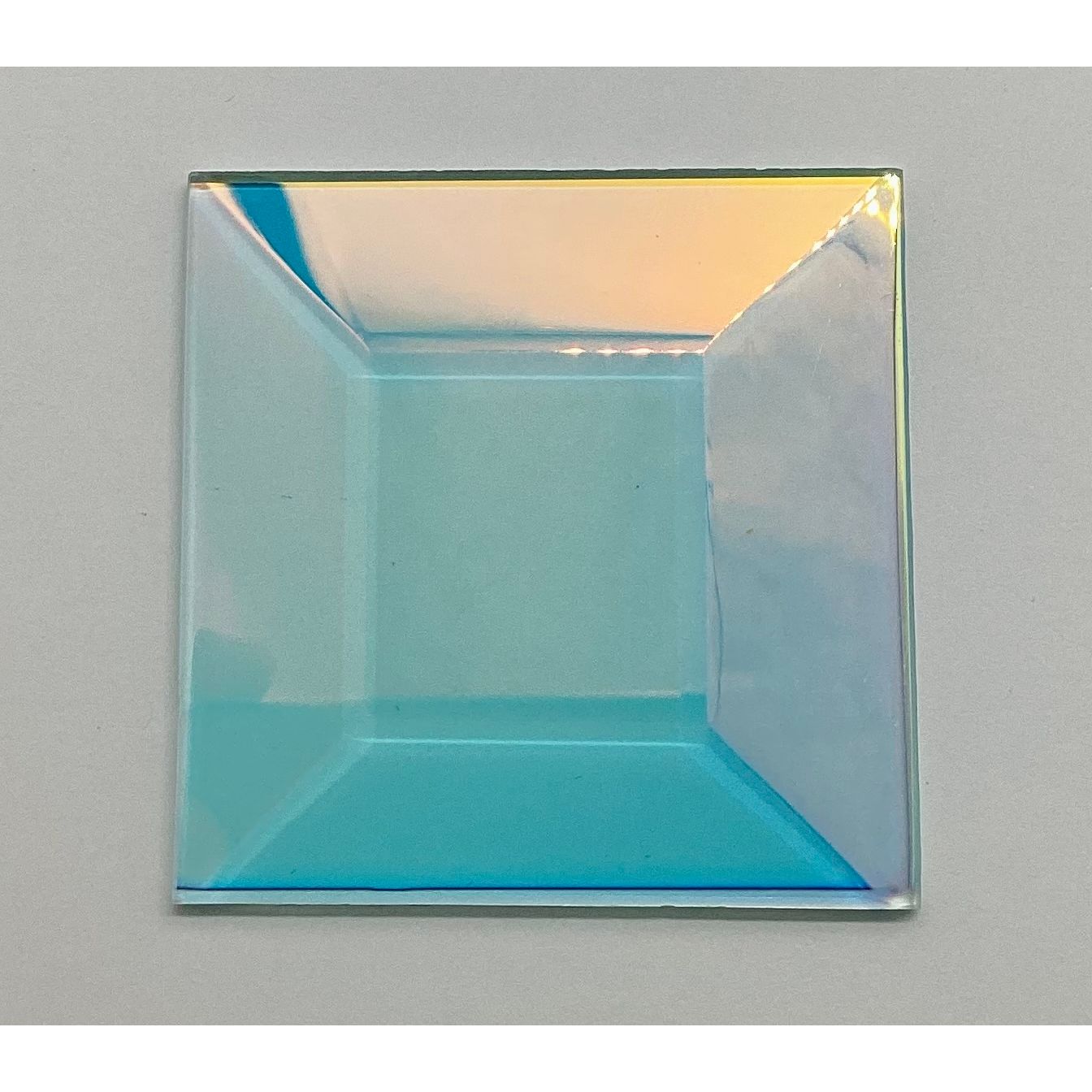 Dichroic Coated 2" x 2" Bevels