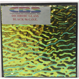 CBS 4” x 4” Dichro on Black