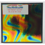 CBS 4” x 4” Dichro on Black