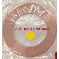 7/32" x 36 yards copper foil tape