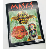 Masks in Stained Glass Pattern Book
