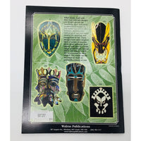 Masks in Stained Glass Pattern Book
