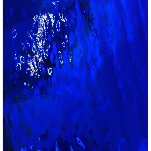 Oceanside 132W-SC, Light Blue Waterglass Silvercoat
