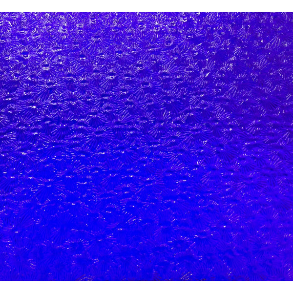 Wissmach 1118FLOR, Cobalt Blue Florentine Transparent