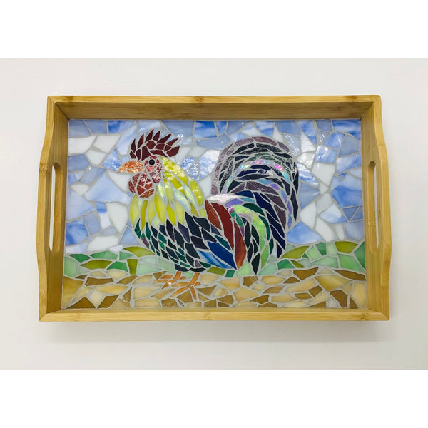 Mosaic Rooster Tray  - May 27 & 29, 2024